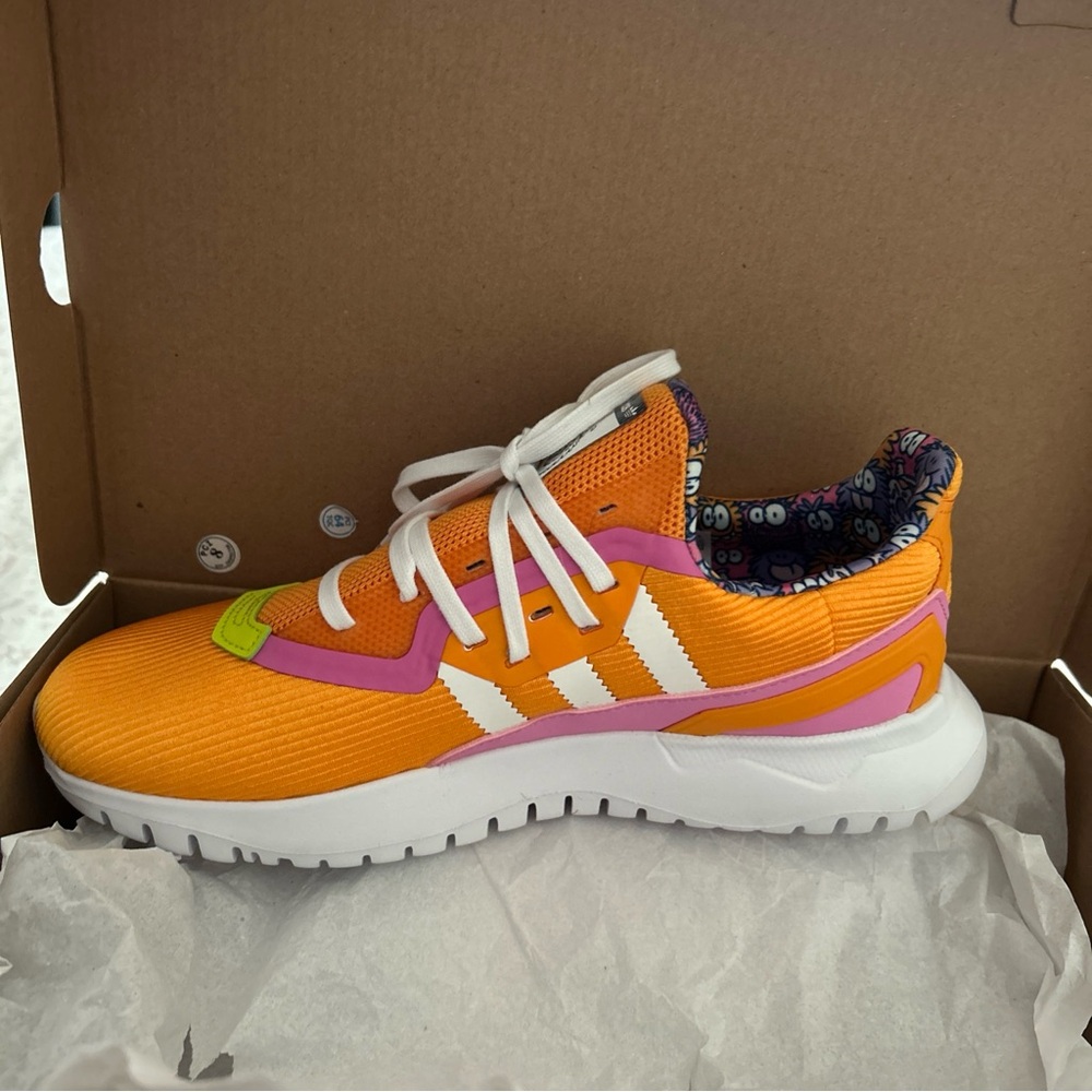 Adidas Kevin Lyons Originals Flex GZ3600 Multicolor Shoes Unisex Kids Size 6